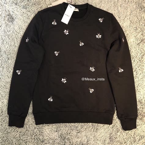 dior kaws sweatshirt black|KAWS Dior streetwear.